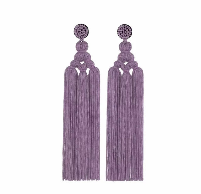 Bohemian Fringe Tassel Earrings