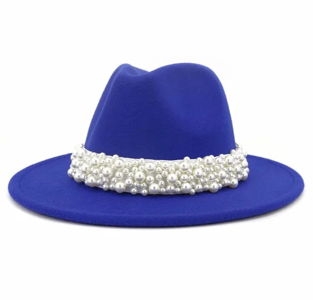 Pearl Fedora Hat